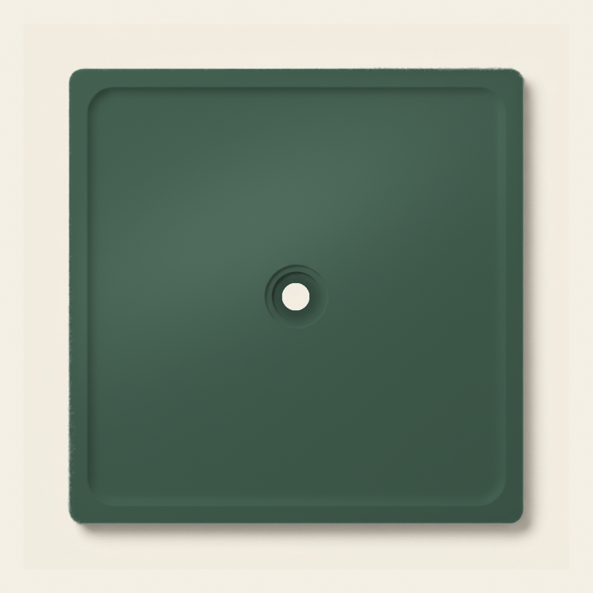 OMN-V5B Holly Green — 1500 x 1500 shower tray