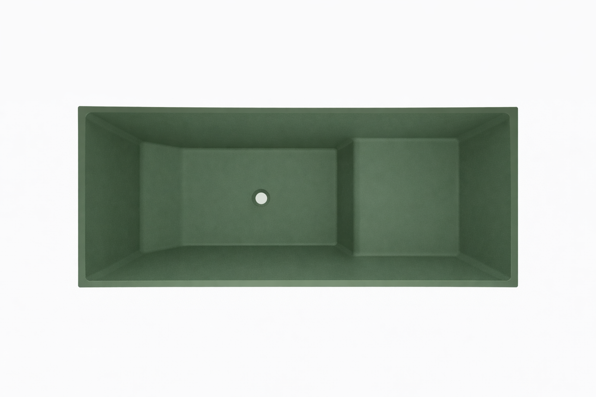 Baignoire à assise profonde 1100 L x 700 W x 1000 H Baignoire de trempage japonaise d'Omnitub