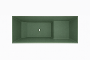 Baignoire à assise profonde 1100 L x 700 W x 1000 H Baignoire de trempage japonaise d'Omnitub