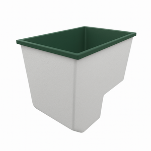 Deep Bathtub With Seat 1100 L x 700 W x 1000 Depth Handmade by Omnitub