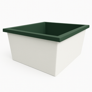 1400 L x 1200 W x 625 H. Bain profond. Omnitub Duo Flow