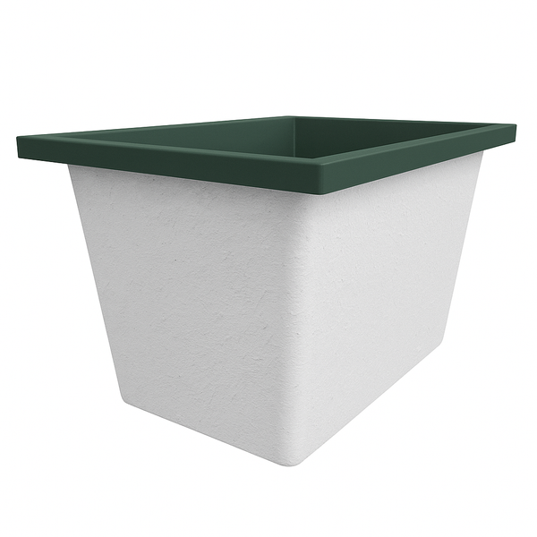Omnitub Solo Max 1050 x 800 handmade UK deep soaking tub 600mm depth rectangular - gallery image 3