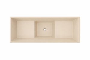 Baignoire à assise profonde 1100 L x 700 W x 1000 H Baignoire de trempage japonaise d'Omnitub