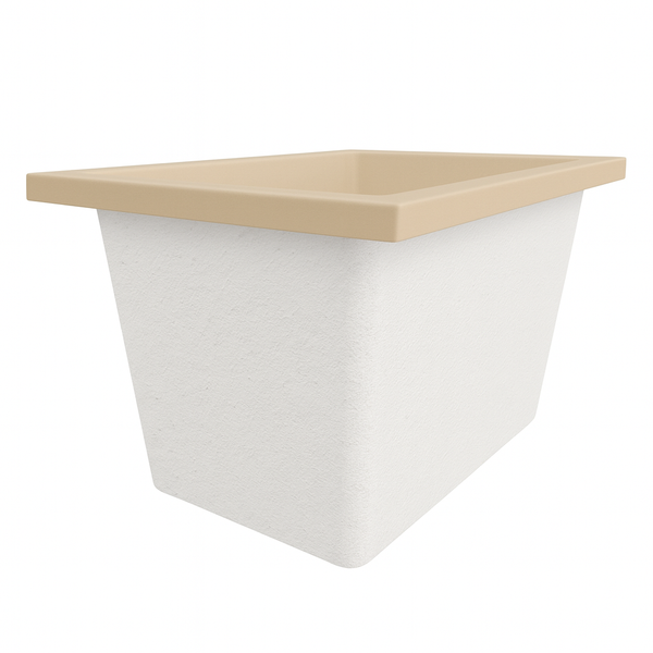 Omnitub Solo Max 1050 x 800 handmade UK deep soaking tub 600mm depth rectangular - main product view 4