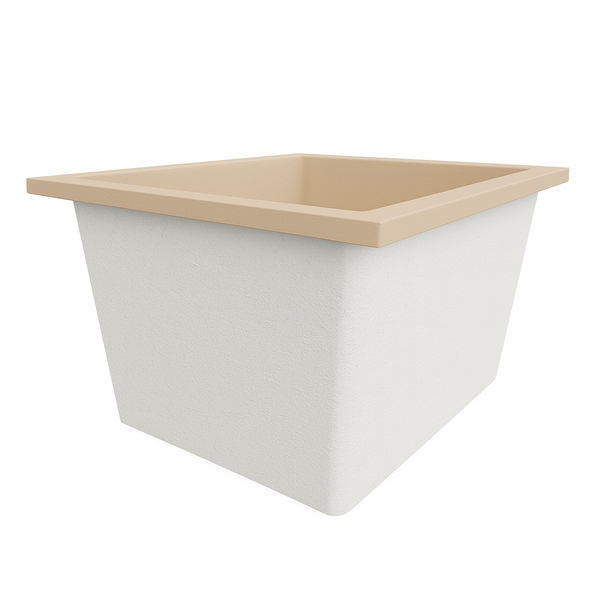 Omnitub Solo Extra 1150 x 900 handmade UK deep soaking tub 600mm depth rectangular - installed in bathroom 5