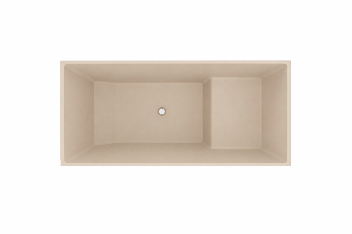 Baignoire à assise profonde 1100 L x 700 W x 1000 H Baignoire de trempage japonaise d'Omnitub