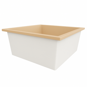 1400 L x 1400 W x 625 H. Bain profond. Omnitub Duo Extrême