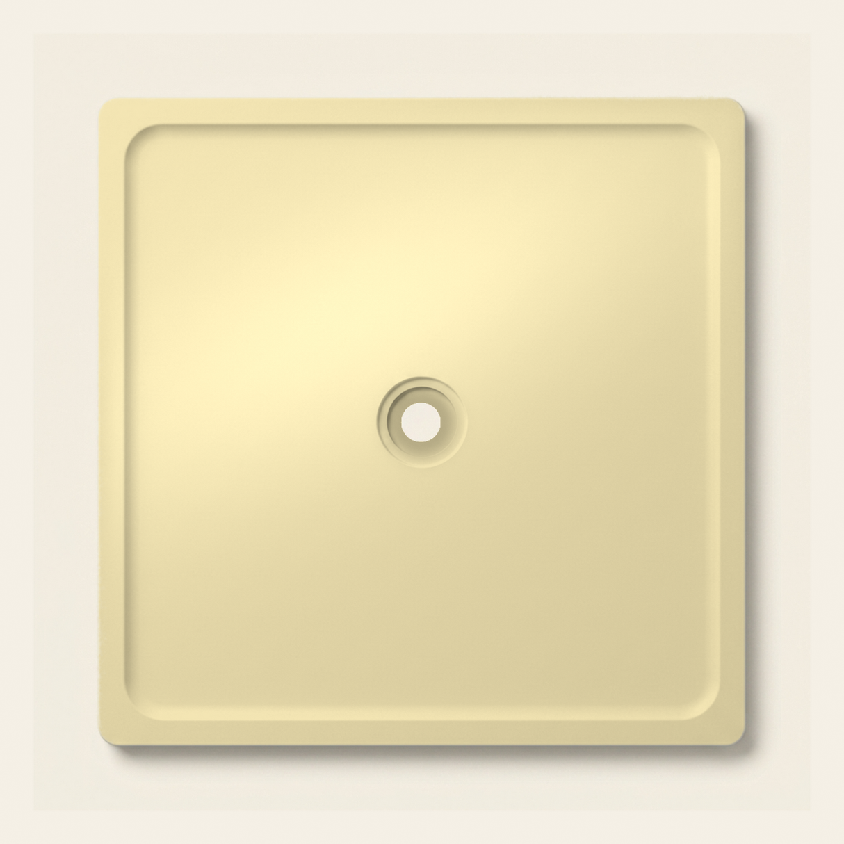 OMN-V5B Honeysuckle Creme — 1500 x 1500 shower tray