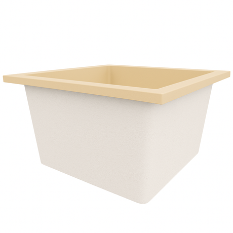 1050 L x 1050 W x 625 H. Petite baignoire profonde. Omnitub Duo