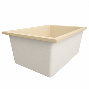 Omnitub Solo Extreme 1600 x 1050 handmade UK deep soaking tub 600mm depth wide rectangular - interior detail 5
