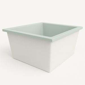 1400 L x 1200 W x 625 H. Bain profond. Omnitub Duo Flow