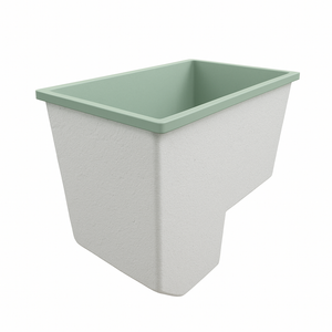 Baignoire à assise profonde 1100 L x 700 W x 1000 H Baignoire de trempage japonaise d'Omnitub