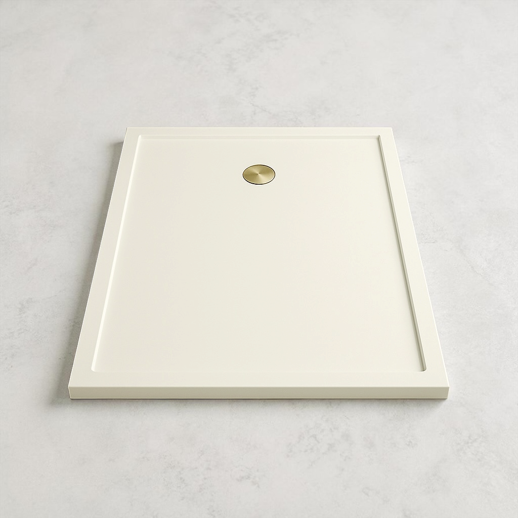Omnitub 1200 x 800 rectangular shower tray 35mm slim non-slip - main product view