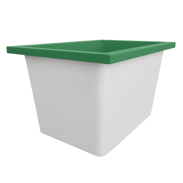 Omnitub Solo Max 1050 x 800 handmade UK deep soaking tub 600mm depth rectangular - installed in bathroom 4