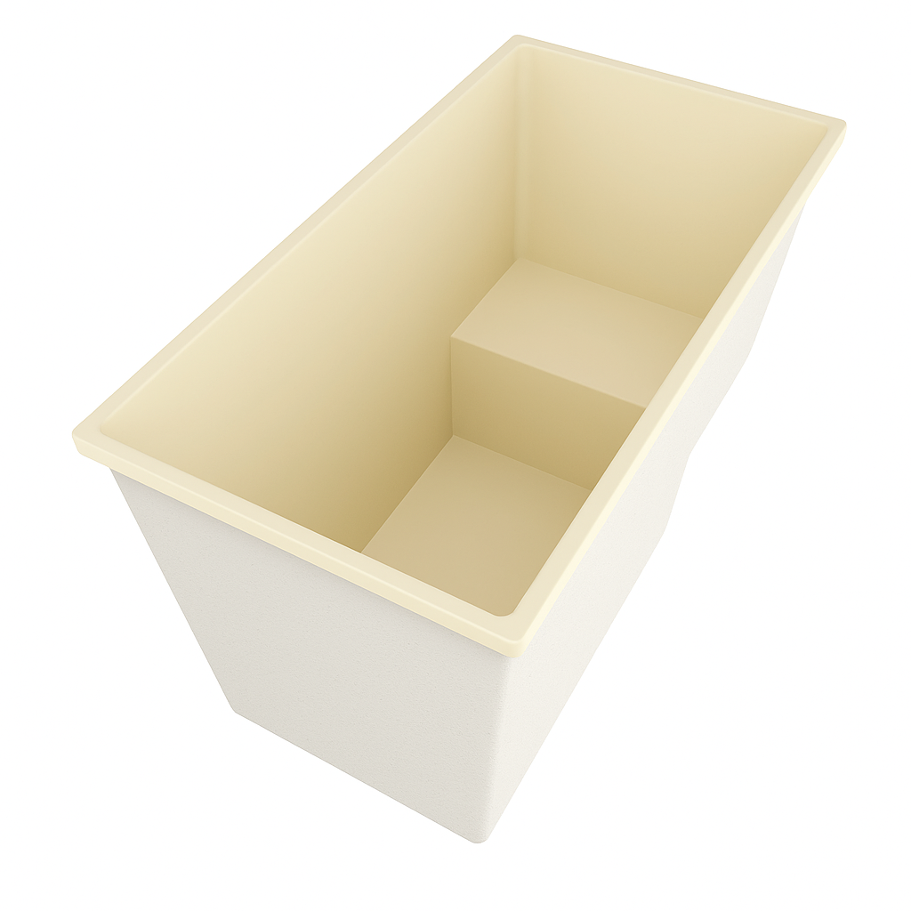 1495 x 800 Seated Soaking Tub – 1000mm Depth – Rectangular – Omnitub