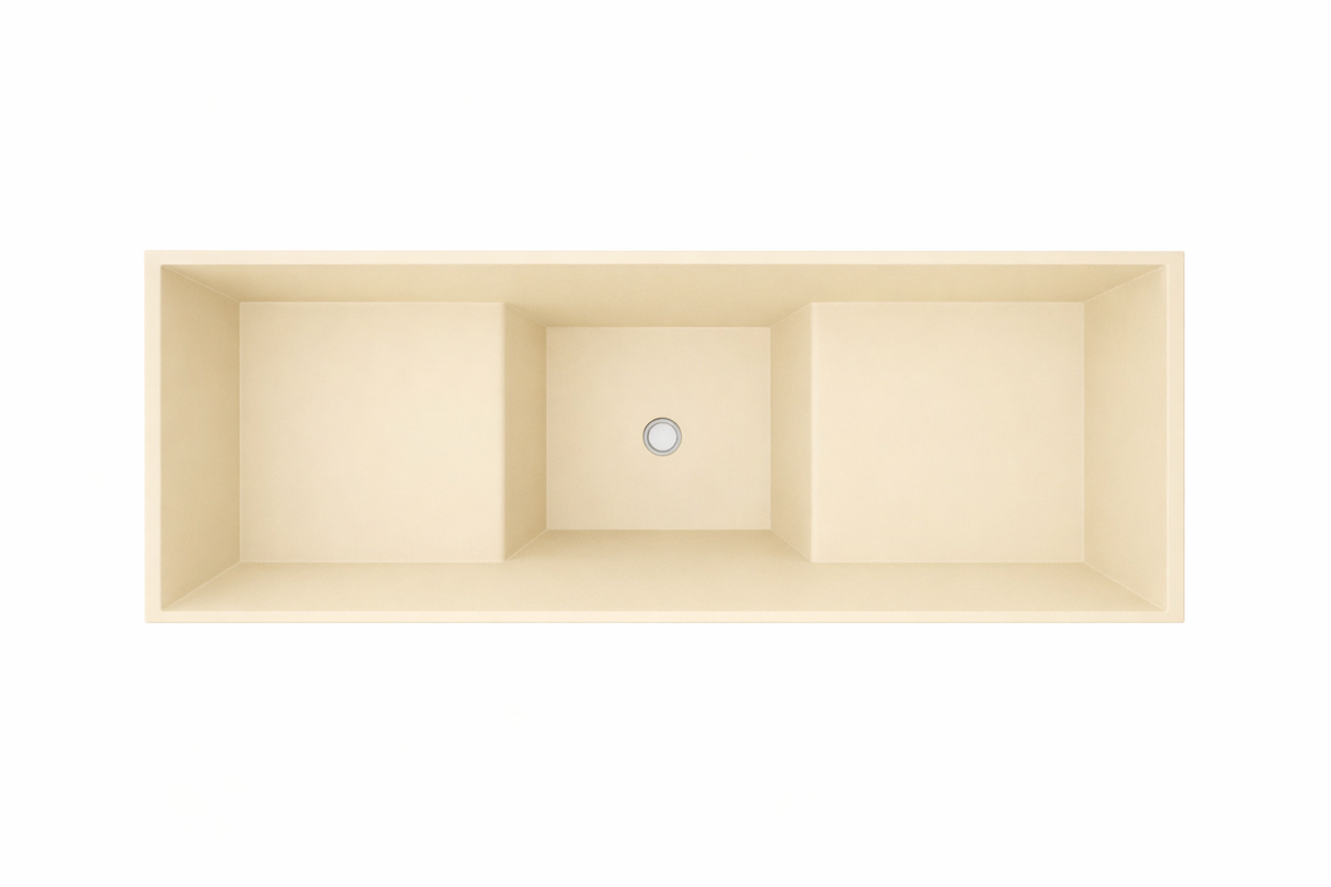 Baignoire à assise profonde 1100 L x 700 W x 1000 H Baignoire de trempage japonaise d'Omnitub