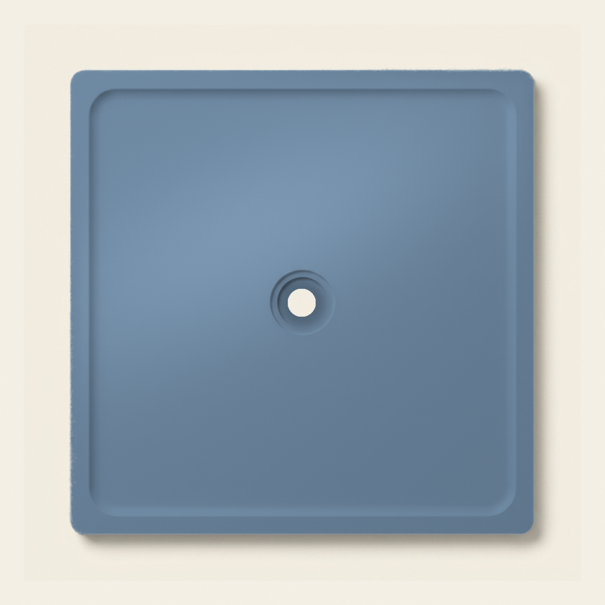 OMN-V5B Larkspur Blue — 1500 x 1500 shower tray