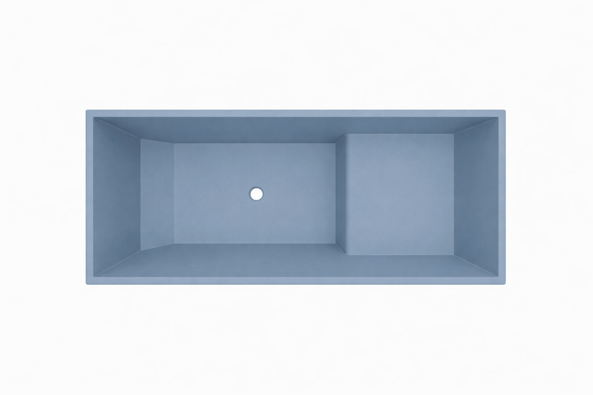 Baignoire à assise profonde 1100 L x 700 W x 1000 H Baignoire de trempage japonaise d'Omnitub