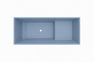 Baignoire à assise profonde 1100 L x 700 W x 1000 H Baignoire de trempage japonaise d'Omnitub