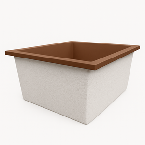 1400 L x 1200 W x 625 H. Bain profond. Omnitub Duo Flow