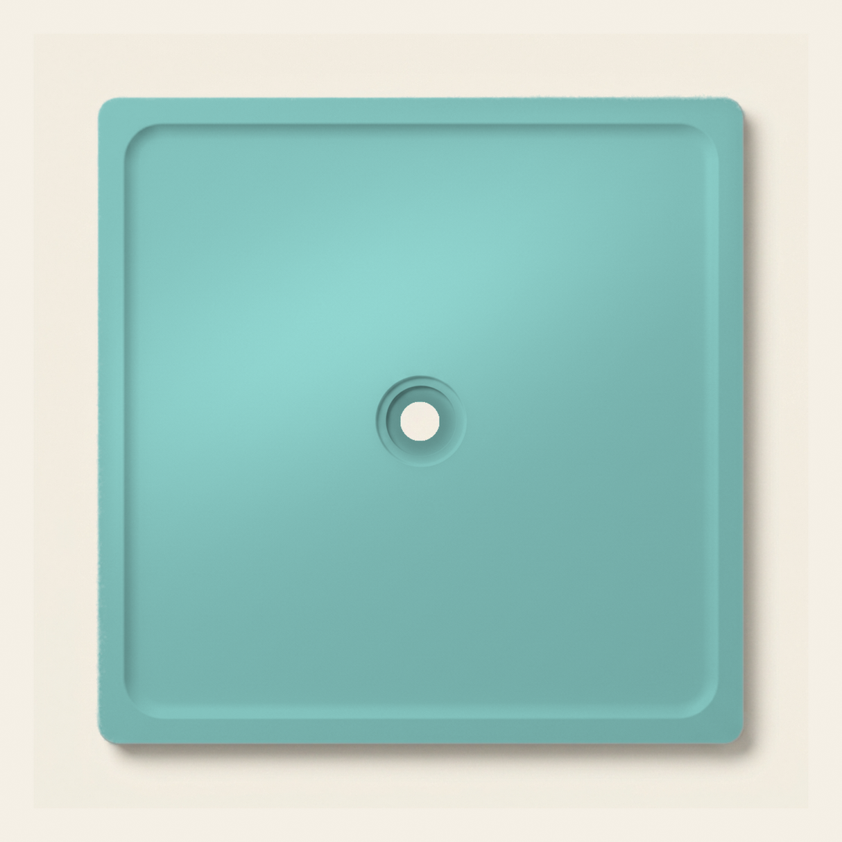 OMN-V5B Light Green — 1500 x 1500 shower tray