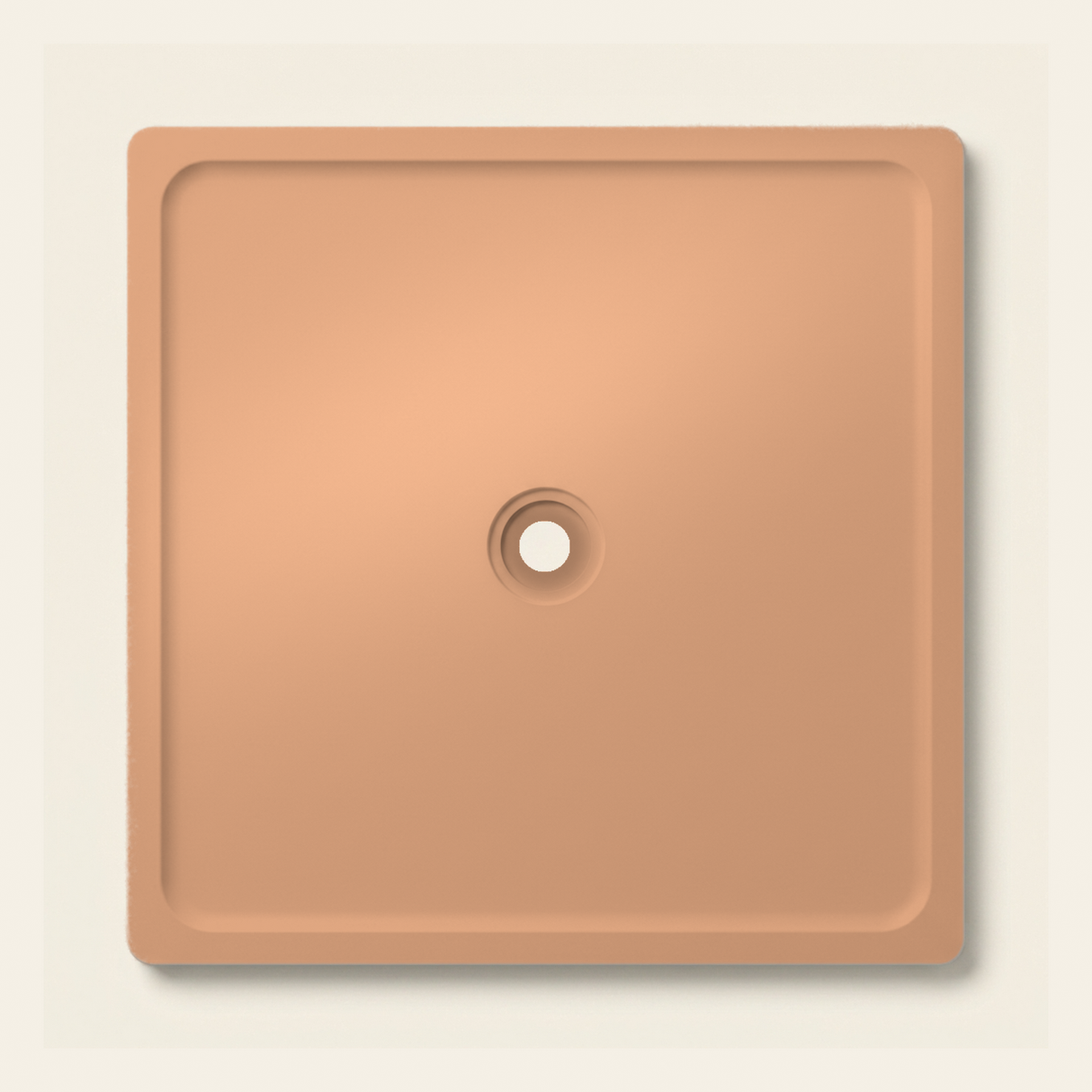OMN-V5B Light Orange — 1500 x 1500 shower tray