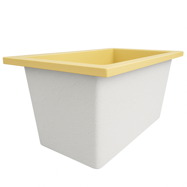 Omnitub Solo Supreme 1250 x 850 UK deep soaking tub 600mm depth rectangular - product detail 4