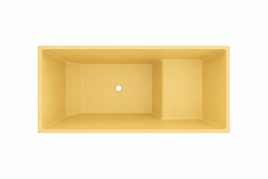 Baignoire à assise profonde 1100 L x 700 W x 1000 H Baignoire de trempage japonaise d'Omnitub