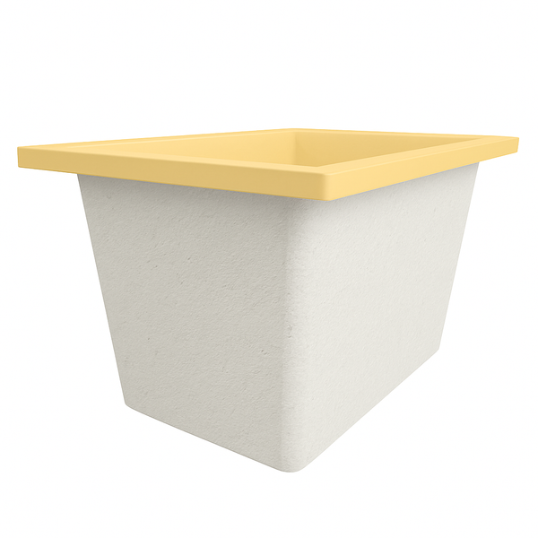 Omnitub Solo Max 1050 x 800 handmade UK deep soaking tub 600mm depth rectangular - bathroom installation 4