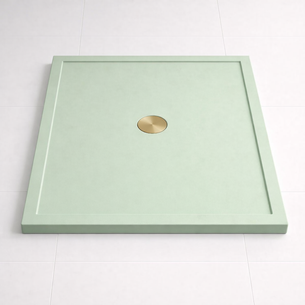 Omnitub 740 × 590 Rectangular Shower Tray – 35mm Slim Non-Slip - top-down view 5