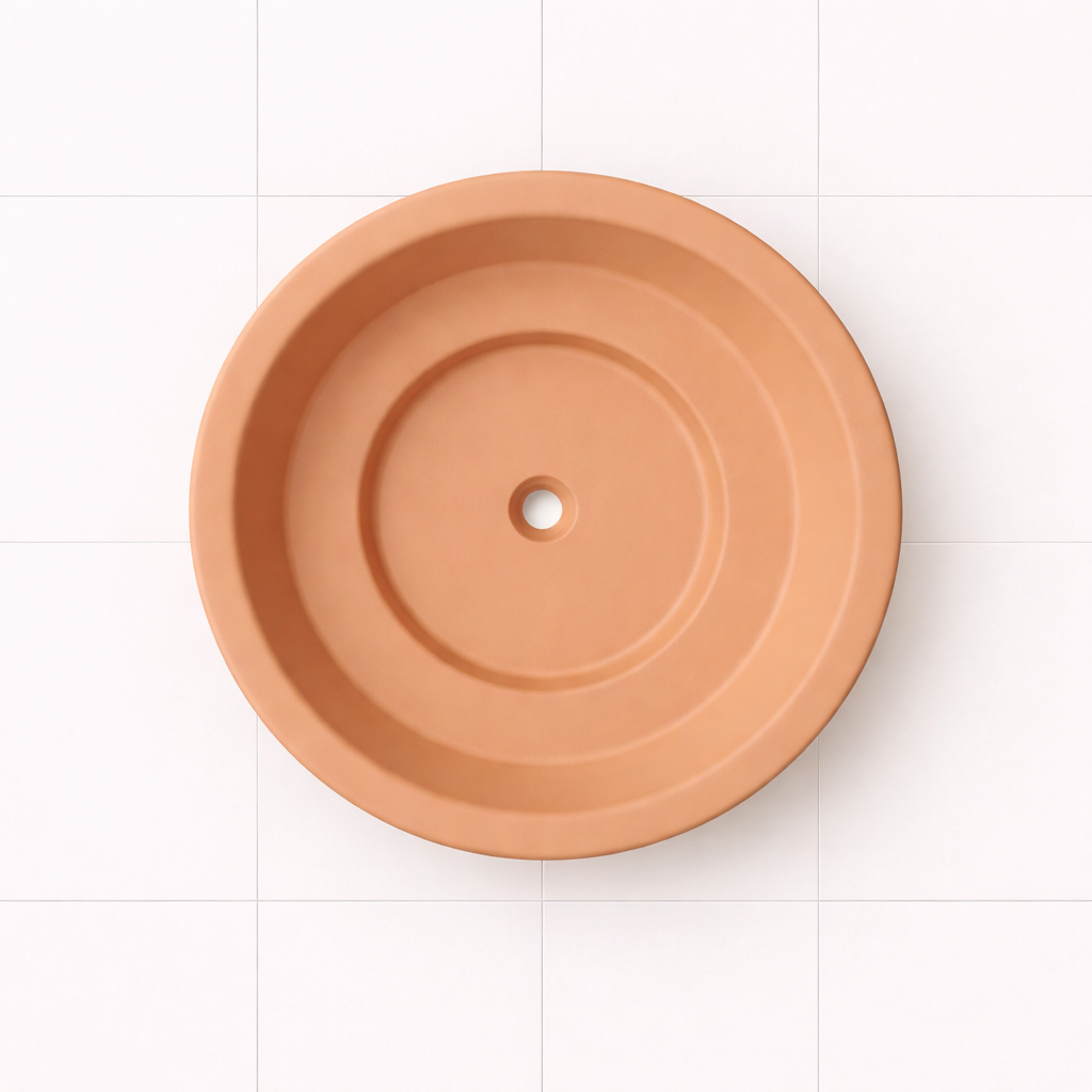 1500 Diameter Soaking Tub – 1000mm Depth – Round by Omnitub - side angle 4