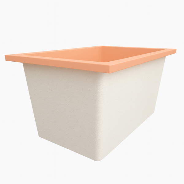 Omnitub Solo Supreme 1250 x 850 UK deep soaking tub 600mm depth rectangular - design feature 4