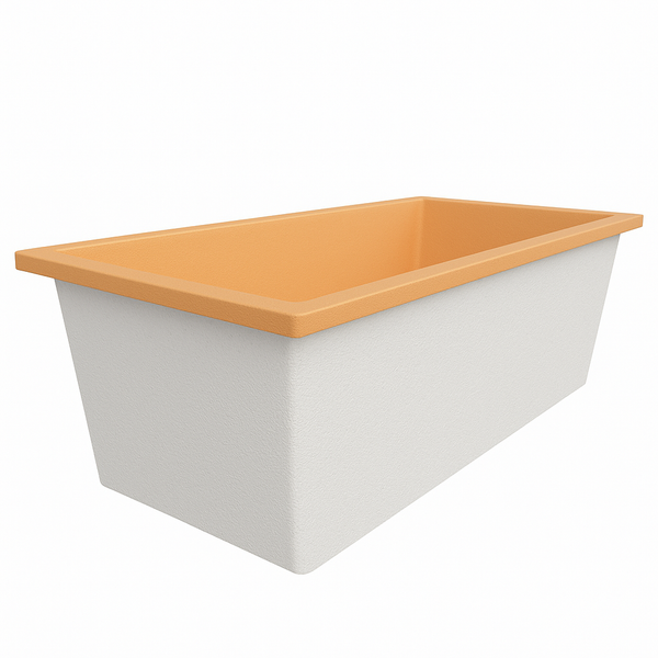 Omnitub Deluxe Plus 1800 x 800 handmade UK deep soaking tub 600mm depth rectangular - design feature 4