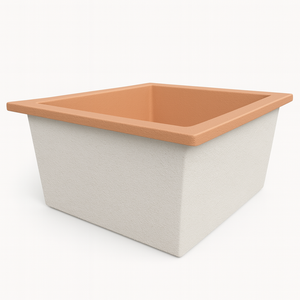 1400 L x 1200 W x 625 H. Bain profond. Omnitub Duo Flow