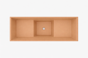 Baignoire à assise profonde 1100 L x 700 W x 1000 H Baignoire de trempage japonaise d'Omnitub