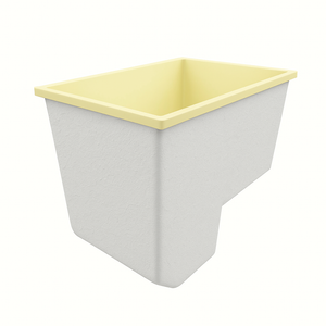 Deep Bathtub With Seat 1100 L x 700 W x 1000 Depth Handmade by Omnitub