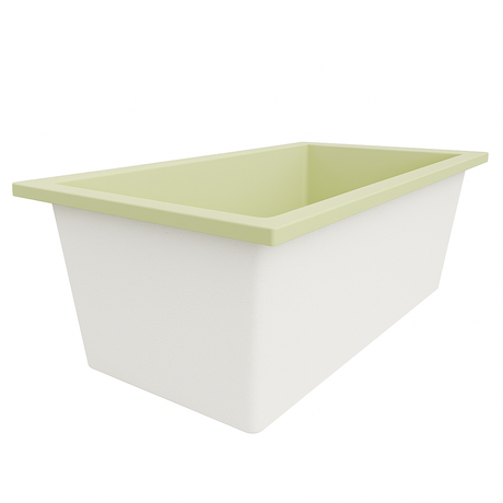 Deep Bathtub 1750 L x 950 W x 600 Soaking Depth Handmade by Omnitub