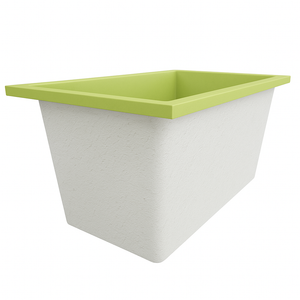 Omnitub 1250 x 750 Deep Soaking Bathtub – 600mm Internal Depth – Rectangular