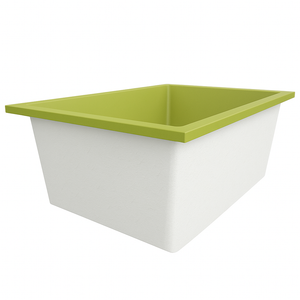 1500 L x 1050 W x 625 H. Bain profond. Omnitub Duo Extra 
