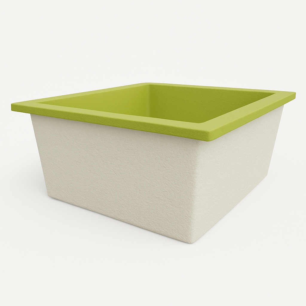 1400 L x 1200 W x 625 H. Bain profond. Omnitub Duo Flow