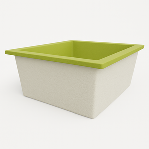 1400 L x 1200 W x 625 H. Bain profond. Omnitub Duo Flow