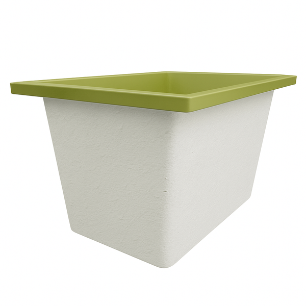 Omnitub Solo Max 1050 x 800 handmade UK deep soaking tub 600mm depth rectangular - design feature 4