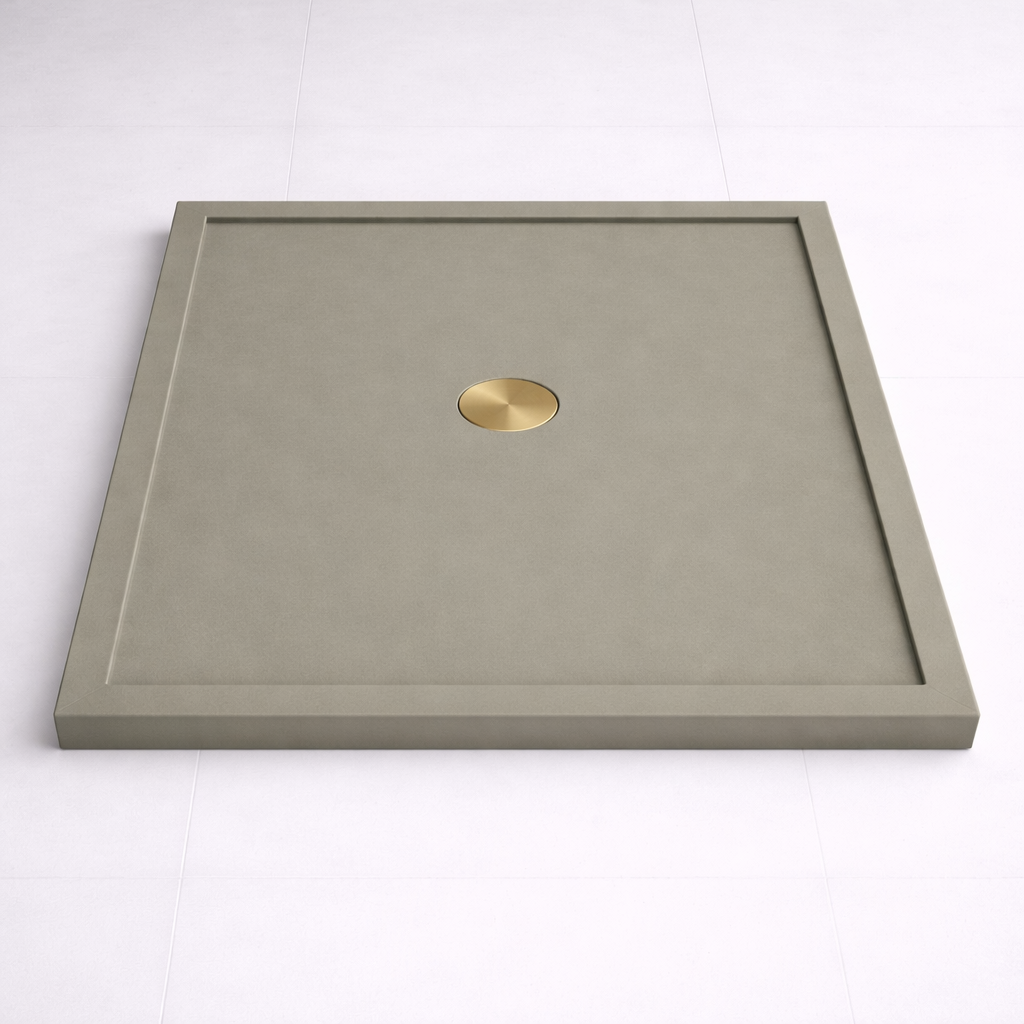 Omnitub 740 × 590 Rectangular Shower Tray – 35mm Slim Non-Slip - main product view 4