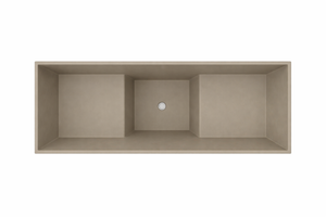 Baignoire à assise profonde 1100 L x 700 W x 1000 H Baignoire de trempage japonaise d'Omnitub