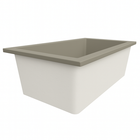 Deep Bathtub 1750 L x 950 W x 600 Soaking Depth Handmade by Omnitub