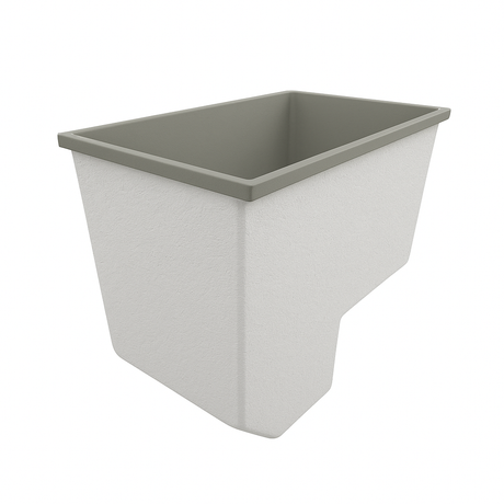 Deep Bathtub With Seat 1100 L x 1100 W x 1000 Depth Handmade by Omnitub