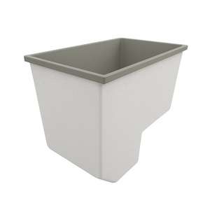 Deep Bathtub With Seat 1100 L x 700 W x 1000 Depth Handmade by Omnitub
