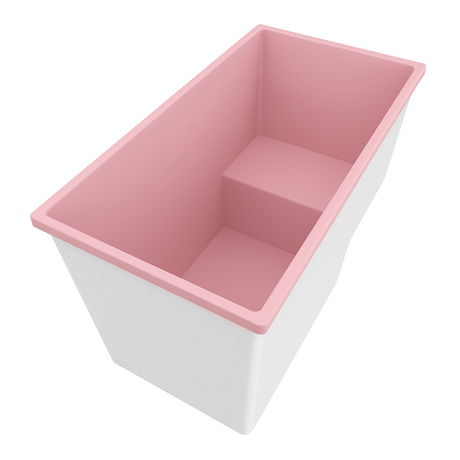 Deep Bathtub With Seat 1495 L x 800 W x 1000 Depth Handmade by Omnitub