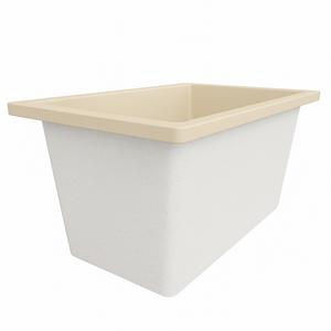 Omnitub 1250 x 750 Deep Soaking Bathtub – 600mm Internal Depth – Rectangular