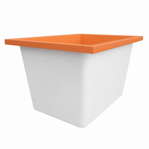 Omnitub Solo Max 1050 x 800 handmade UK deep soaking tub 600mm depth rectangular - additional view 4